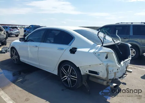 2016 Honda Accord Sport from USA, damaged, VIN 1HGCR2F66GA085927